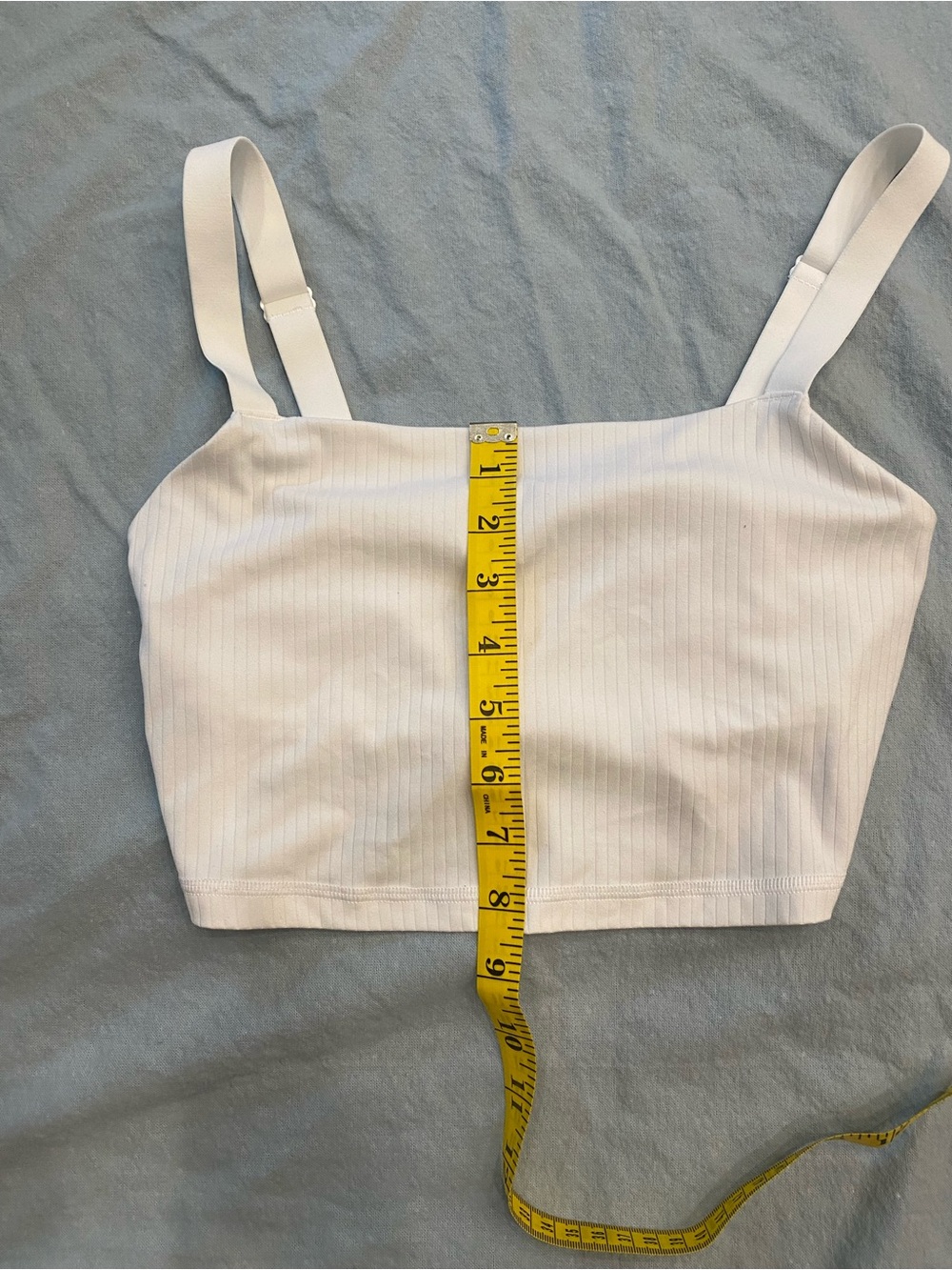 Aerie by Offline Bralette White Ribbed Small - Picture 5 of 8
